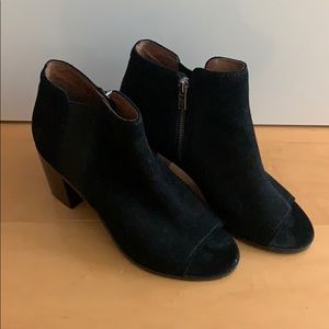 Frye Peep Toe Booties